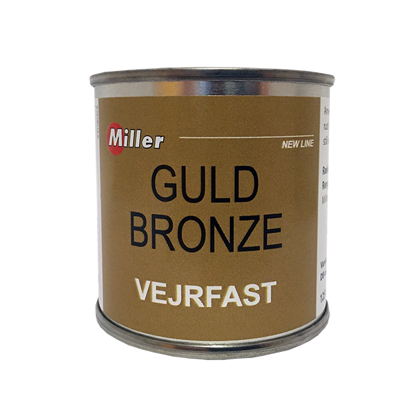 Miller Vejrfast guldbronze ind- og udvendig (125 ml.)