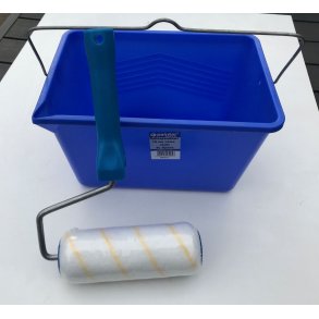 Painter malerullest 18 cm. malerulle+bjle+rullespand 8 liter