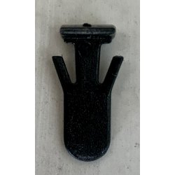 Sikringssplint (plast) til transportsikring af spndebnd p metalspand