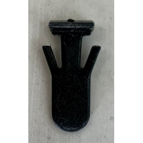 Sikringssplint (plast) til transportsikring af spndebnd p metalspand