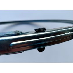 Sikringssplint (plast) til transportsikring af spndebnd p metalspand