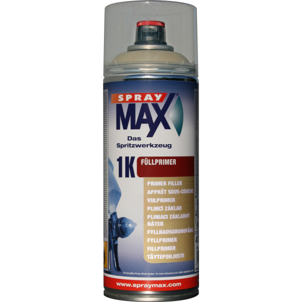 SprayMax 1K Fyldprimer (lysgr 400 ml.)